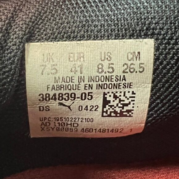 Puma Men's Size 8.5 Pacer Future Doubleknit Running Shoes - Picture 11 of 11